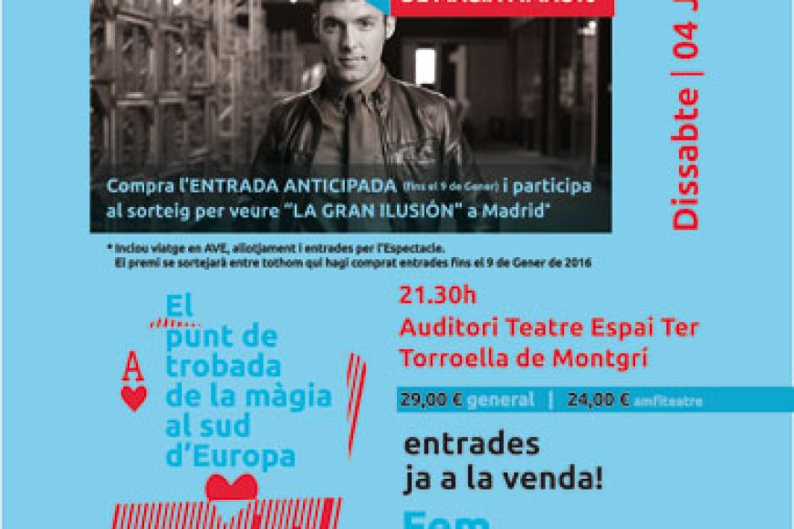 La Fira Internacional de Màgia de Torroella arrenca amb la venda anticipada d'entrades de la Gala amb un premi molt especial La Fira Internacional de Màgia de Torroella arrenca amb la venda anticipada d'entrades de la Gala amb un premi molt especial