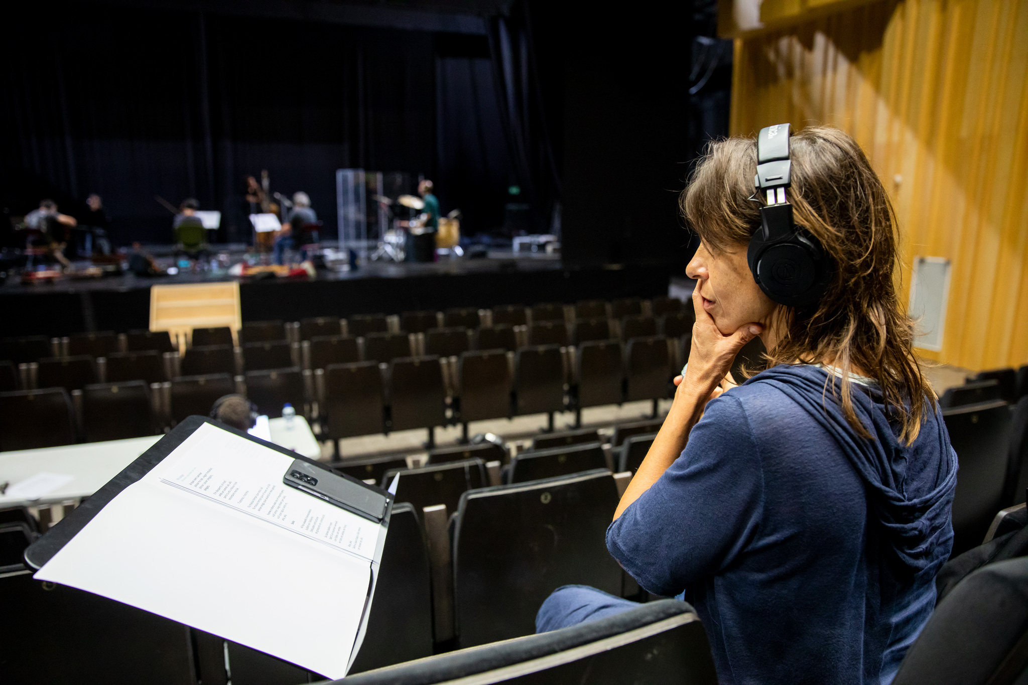 Gravació de Babel, a l'Espai Ter | © Xènia Gasull. Dugudun