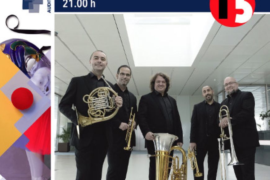 Concert presentació del Premi Espai Ter de música 2019, Spanish Brass i Carles Dénia Mira si hem corregut terres...